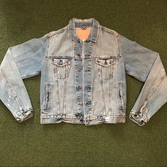 Abercrombie Fitch Mens Jean Jacket 